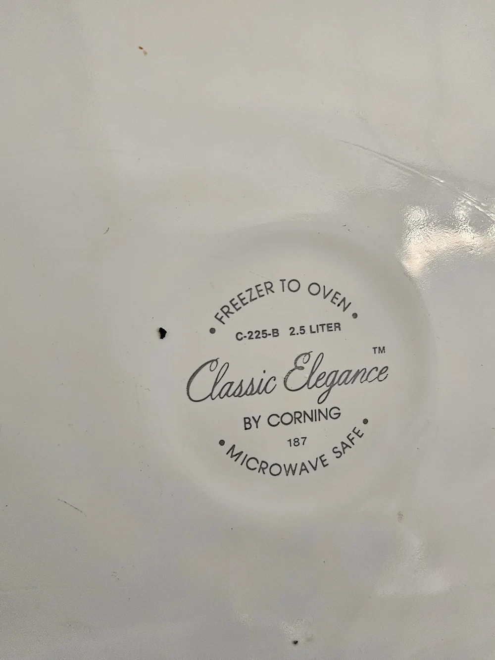Corningware decorative covered